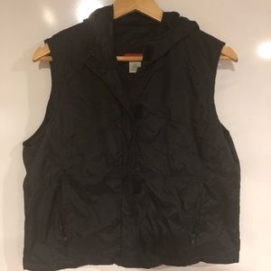 Unionbay Black Zip up and Velcro Vest